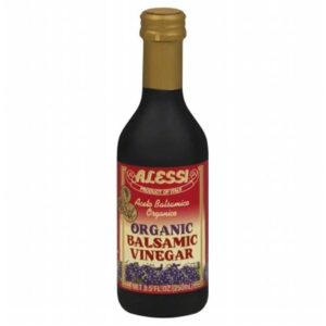 Alessi – Organic Red Balsamic Vinegar, 8.5 oz | Pack of 6