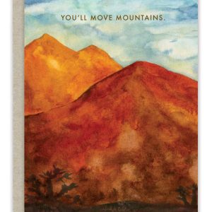 Biely & Shoaf – You’ll Move Mountains Congrats Card