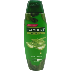 Palmolive Naturals – Shampoo and Conditioner – Ultra and Smooth – Aloe Vera and Fruit Vitamins – Normal Hair (Green) – 180 ML