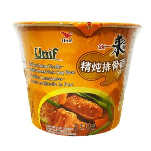 Unif Bowl Instant Noodles – Stewed Pork Chop Flavor