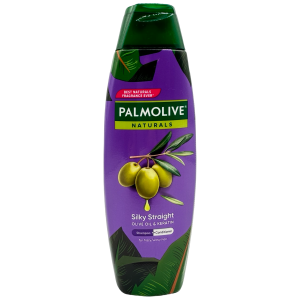 Palmolive Naturals – Shampoo and Conditioner – Silky Straight – Olive Oil and Keratin – 180 ML ( PURPLE )