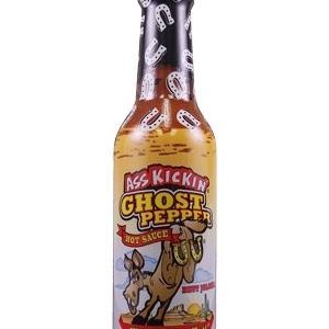 Ass Kickin’ Ghost Pepper Hot Sauce, 5oz.