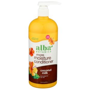Alba Botanica – Drink It Up Coconut Milk Conditioner, 32 Oz