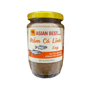 Asian Best Brand Salted Ground Dorab Fish in Brine (Mam Ca Linh Xag)