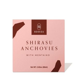 Bokksu Tinned Shirasu Anchovies with Cod Roe