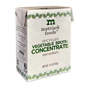 Upcycled Vegetable Broth Concentrate Cartons – 12 x 7.4oz