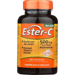 American Health – Ester C 500 Mg Citrus Bioflavonoids, 120 Capsules –