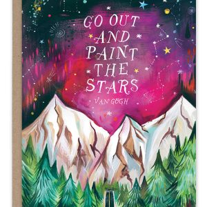 Biely & Shoaf – Night Sky Paint The Stars Encouragement Card