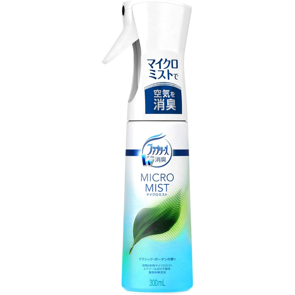 Febreze Micro Mist Air Freshener Spray Classic Garden Scent 300ml – Made in JAPAN – Tokyo Sakura Mall