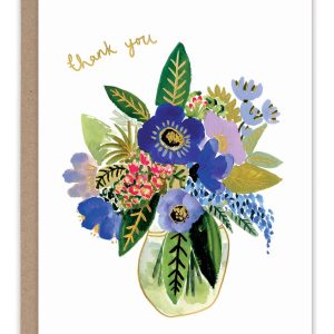 Biely & Shoaf – Vase Of Flowers Thank You Card