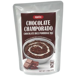 Miguelitos – Chocolate Champorado – Chocolate Rice Porridge Mix – Serves 20 Bowls – 520 G