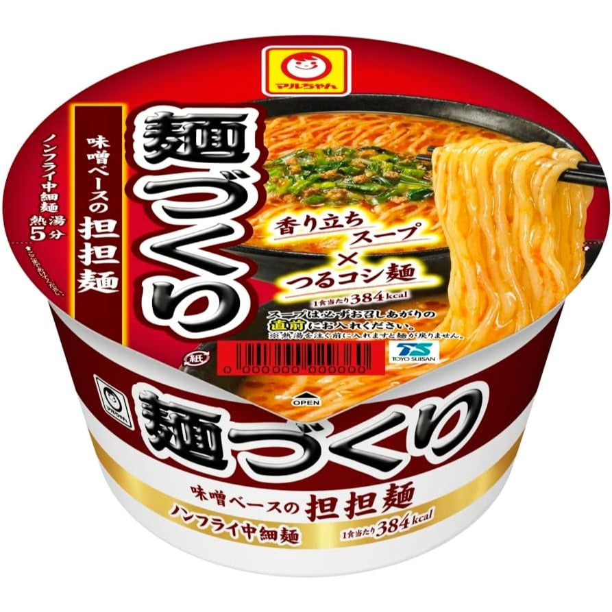 Maruchan MENZUKURI Tantanmen Instant Ramen Noodle 110g x 12 Packs Japan – Tokyo Sakura Mall