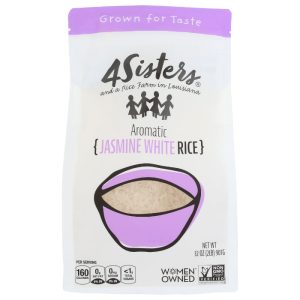 4 Sisters – Long Grain Jasmine Rice, 2 Lb – Pack of 6