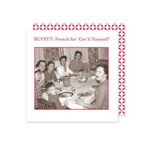 Shannon Martin Design – Buffet Beverage Napkin