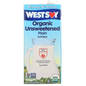 WESTSOY – Organic Soy Milk, 32 fl oz