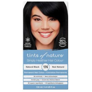 Tints of Nature Natural Black 1N Permanent Hair Dye
