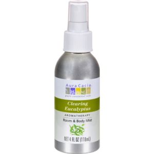 Aura Cacia – Aroma Mist Clearing Eucalyptus, 4 OZ – Pack of 3