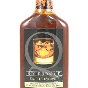 Bourbon Q Gold Reserve Roasted Garlic Chipotle Kentucky Bourbon BBQ, 12.7oz.