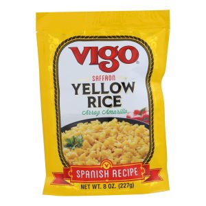 Vigo Rice Yellow Stand Up Bag 8 Oz – Pack Of 6