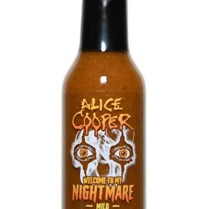 Alice Cooper Welcome To My Nightmare Mild Hot Sauce, 5oz.