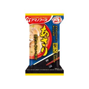 Amano Foods “Itsumo no Omisoshiru Zeitaku”, Freeze-dried Miso Soup, Clam, 1 serving