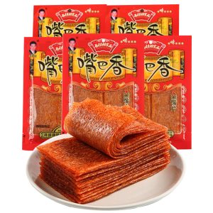 ZuiBaXiang Latiao Large-Sheet Spicy Strips – 5 Pack 400g