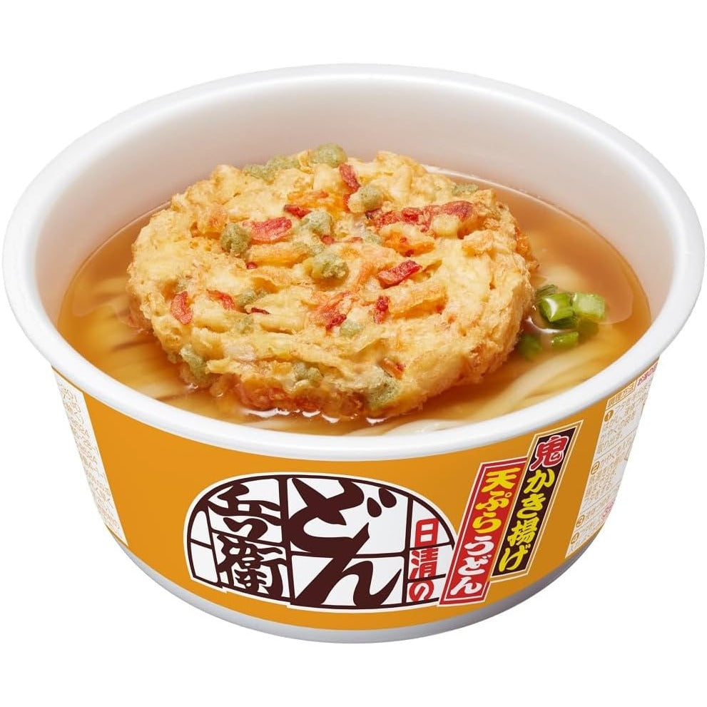 Nissin DONBEI Kakiage Tempura Instant Udon Noodle 97g x 12 packs Japan – Tokyo Sakura Mall