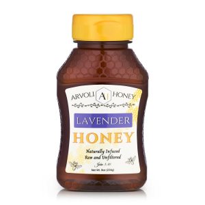 Arvoli Honey Lavender Infused Honey Bottle – 8 oz
