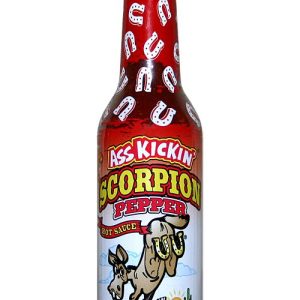 Ass Kickin’ Scorpion Pepper Hot Sauce, 5oz.