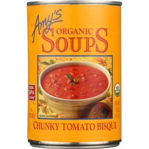 Amy’s – Soup Tomato Bisque Chick GF Organic, 14.5 Oz – Pack Of 12