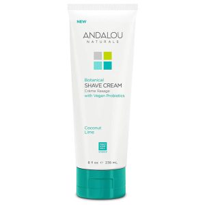 Andalou Naturals – Botanical Shave Cream Coconut Lime, 8 fl oz
