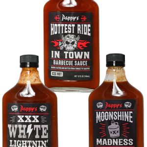 Best of Pappy’s BBQ Sauces Gift Set, 3/12oz.