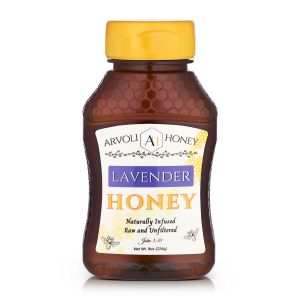 Arvoli Honey Lavender Infused Honey Bottles – 12 bottles x 8 oz