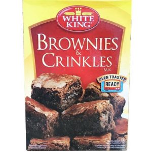 White King – Brownies and Crinkles Mix – Oven Roasted Ready – 500 G