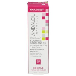 Andalou Naturals – Oil Soothing Squalane, 1 fl oz