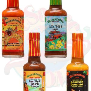 WalkersWood Hot Sauces Gift Set, 4/6oz.