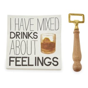 MUD PIE BOTTLE OPENER NAPKIN SET – Mixed Drinks