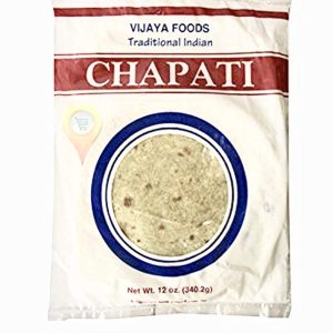 Vijaya Chapati Traditional Indian Roti, Fresh Ready-to-Eat Roti,