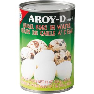 Aroy – D – Quail Eggs in Water – 15 OZ