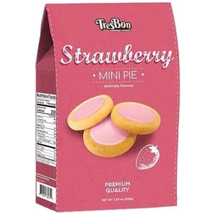 TresBon – Strawberry – Mini Pie – Premium Quality – 208 G