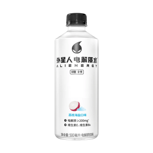 Alienenergy Lychee Sea Salt Electrolyte Water