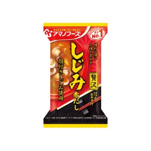 Amano Foods “Itsumo no Omisoshiru Zeitaku”, Freeze-dried Miso Soup, Small Water Clam, 1 serving