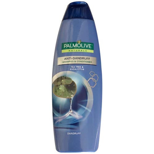 Palmolive Naturals – Shampoo – Anti Dandruff – Tea Tree & Eucalyptus (BLUE) – 180 ML