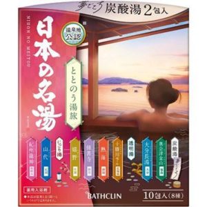 Bathclin “Japan’s Famous Hot Springs – Totonou Trip” 10 Packs