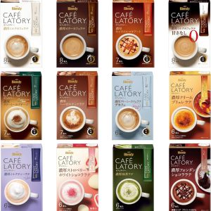 AGF Blendy Cafe Ratory Stick 12 Varieties Set Made in JAPAN – Tokyo Sakura Mall