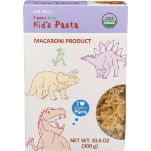 Alb Gold – Organic Kids Pasta Dinosaur Shapes, 10.6 Oz
