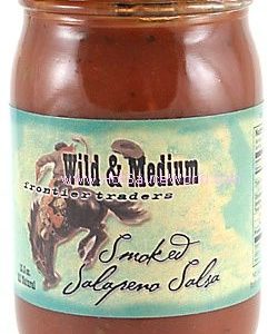 Wild and Medium Smoked Jalapeno Salsa, 12oz.