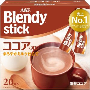 AGF Blendy Sticks Cocoa Milk 20 Stick Made in JAPAN – Tokyo Sakura Mall