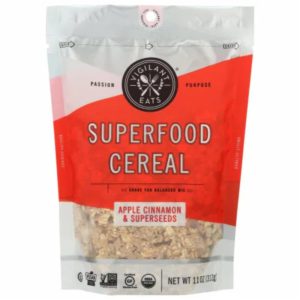 Vigilant Eats – Apple Cinnamon Superfood Cereal