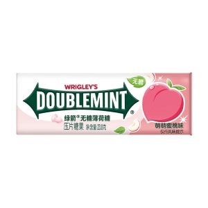 Wrigley’s Doublemint Sugar-Free White Peach Mint Candy 23.8g
